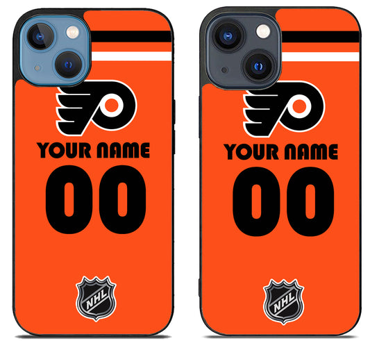 Custom Personalized Philadelphia Flyers NHL iPhone 15 | iPhone 15 Plus Case