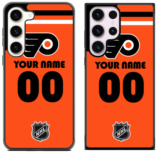 Custom Personalized Philadelphia Flyers NHL Samsung Galaxy S23 | S23+ | S23 Ultra Case