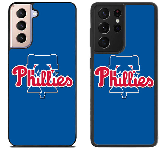 Philadelphia Phillies Logo Samsung Galaxy S21 | S21 FE | S21+ | S21 Ultra Case