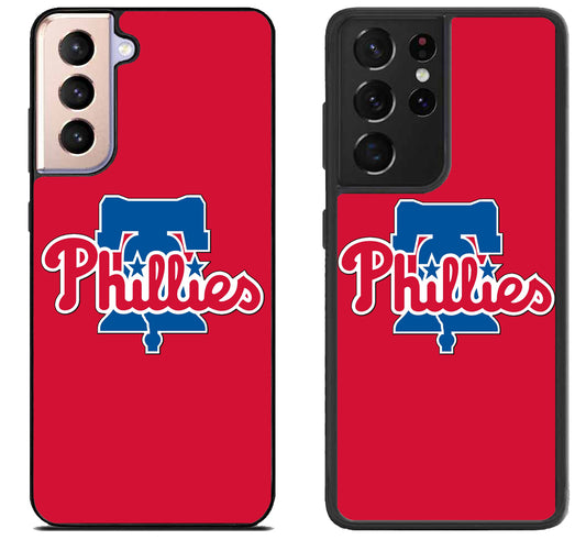 Philadelphia Phillies Red Samsung Galaxy S21 | S21 FE | S21+ | S21 Ultra Case