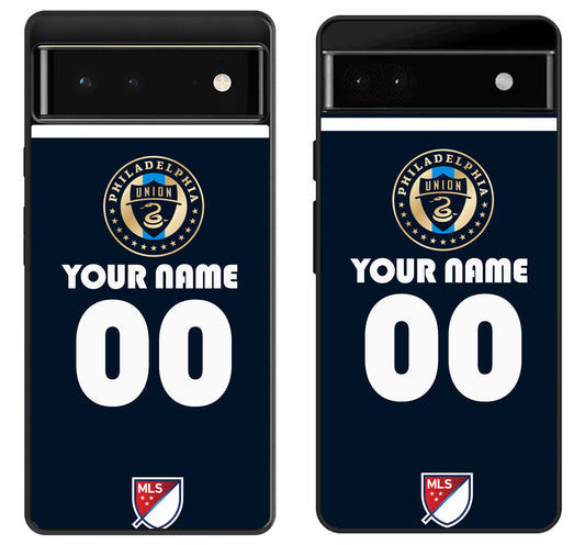 Custom Personalized Philadelphia Union MLS Google Pixel 6 | 6A | 6 Pro Case