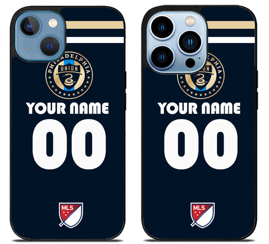 Custom Personalized Philadelphia Union MLS iPhone 13 | 13 Mini | 13 Pro | 13 Pro Max Case