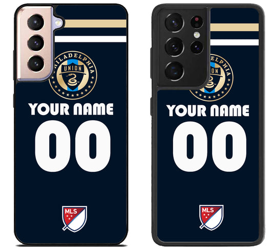 Custom Personalized Philadelphia Union MLS Samsung Galaxy S21 | S21 FE | S21+ | S21 Ultra Case