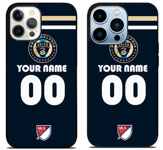 Custom Personalized Philadelphia Union MLS iPhone 15 Pro | iPhone 15 Pro Max Case