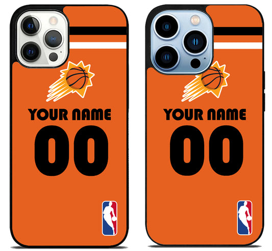 Custom Personalized Phoenix Suns NBA iPhone 15 Pro | iPhone 15 Pro Max Case