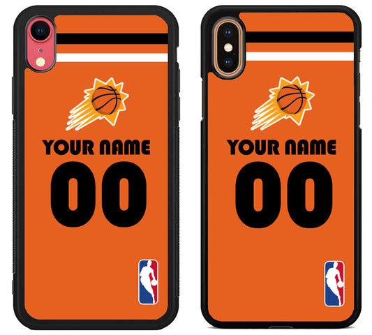 Custom Personalized Phoenix Suns NBA iPhone X | Xs | Xr | Xs Max Case