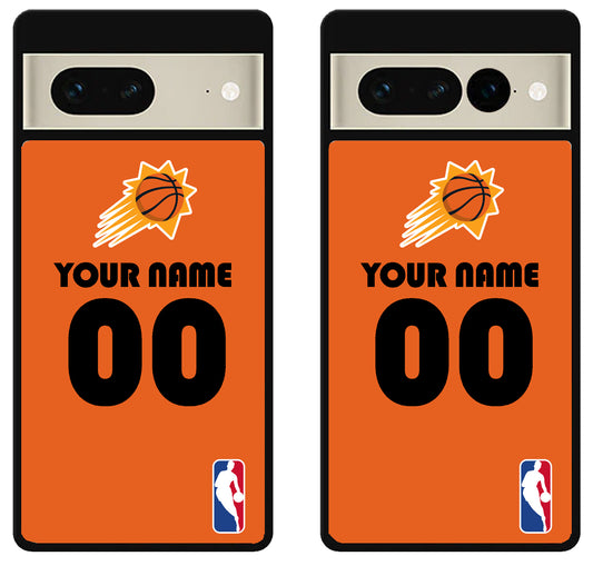 Custom Personalized Phoenix Suns NBA Google Pixel 7 | 7 Pro Case