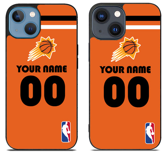 Custom Personalized Phoenix Suns NBA iPhone 15 | iPhone 15 Plus Case
