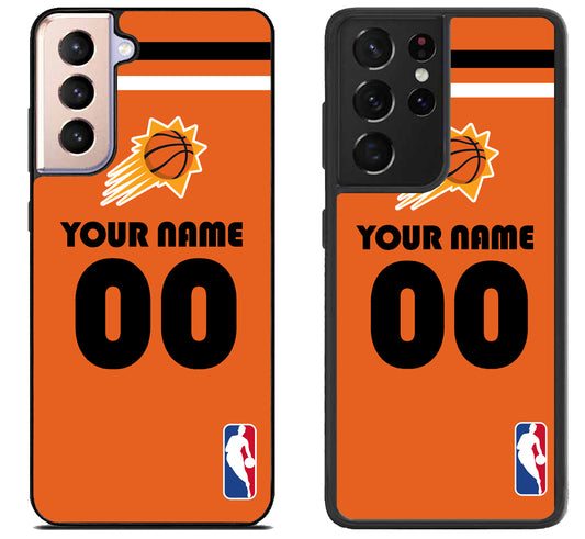 Custom Personalized Phoenix Suns NBA Samsung Galaxy S21 | S21 FE | S21+ | S21 Ultra Case