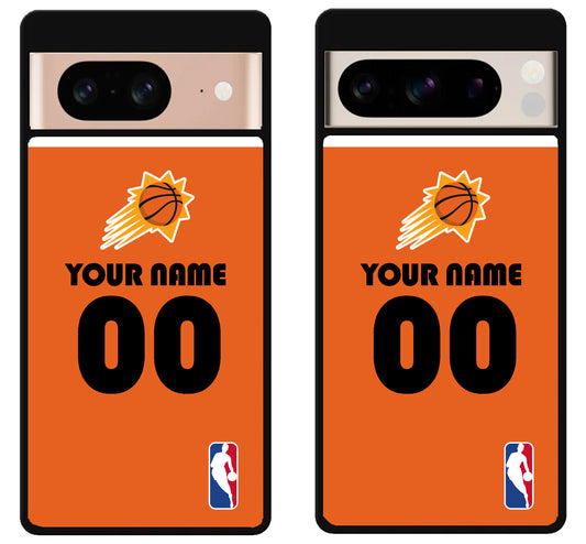 Custom Personalized Phoenix Suns NBA Google Pixel 8 | 8 Pro Case
