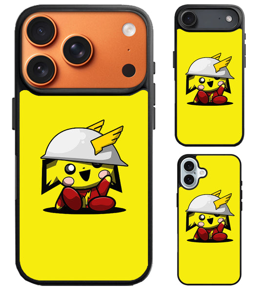 Pichu Pokemon Yellow iPhone Air | iPhone 17 | 17 Pro | 17 Pro Max Case
