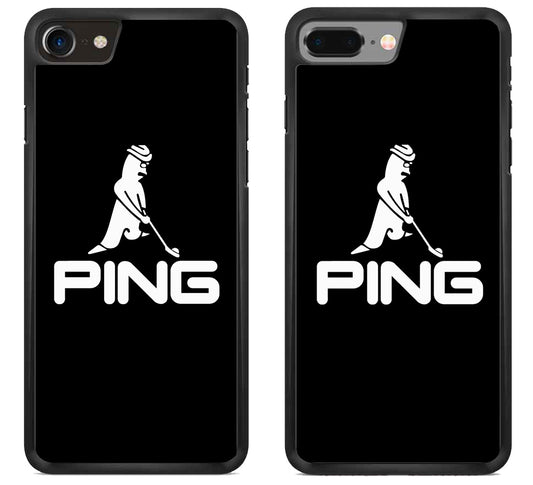 Ping Golf Black iPhone 8 | 8 Plus Case