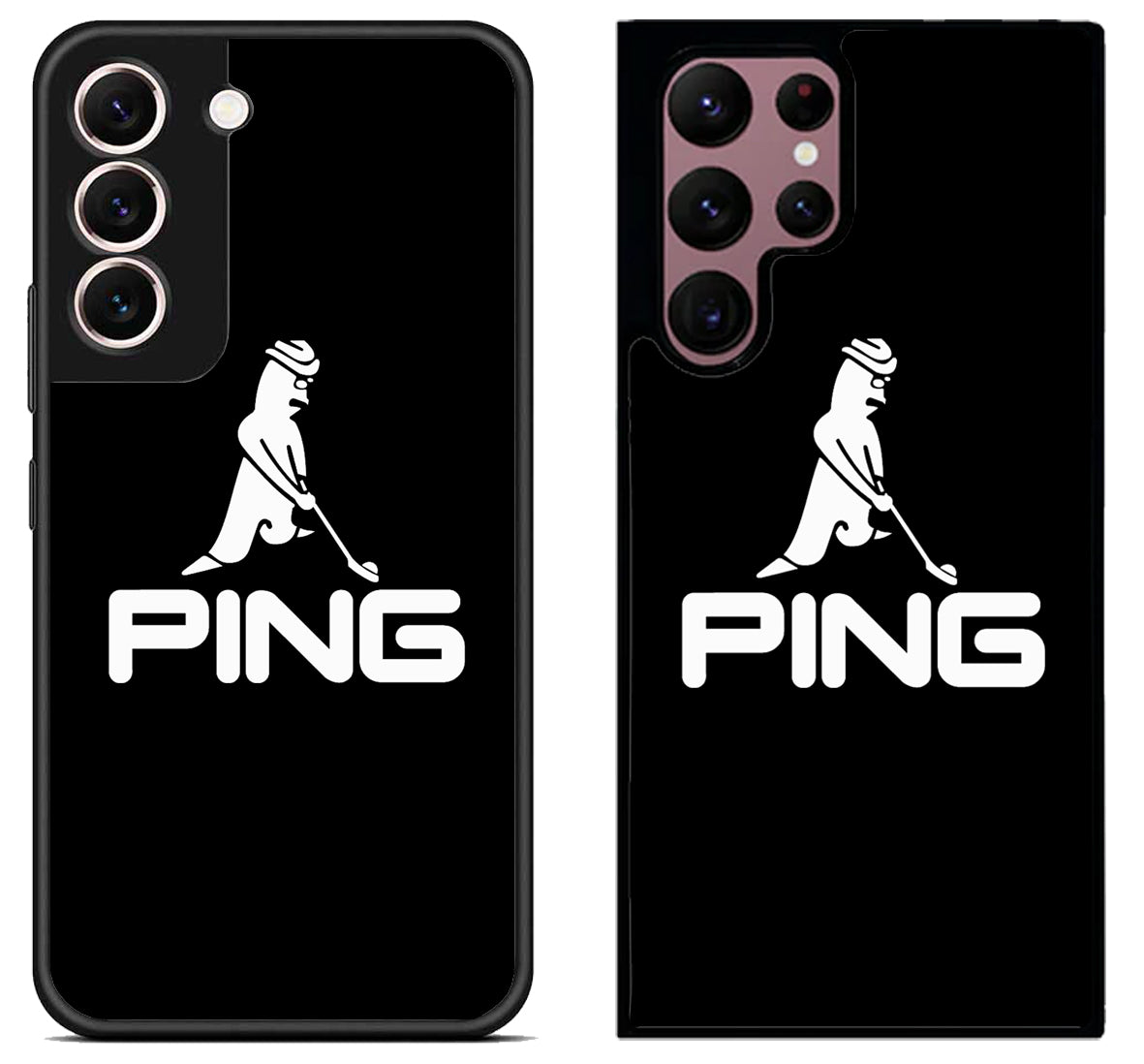 Ping Golf Black Samsung Galaxy S22 | S22+ | S22 Ultra Case