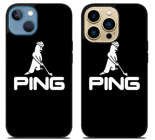 Ping Golf Black iPhone 14 | 14 Plus | 14 Pro | 14 Pro Max Case