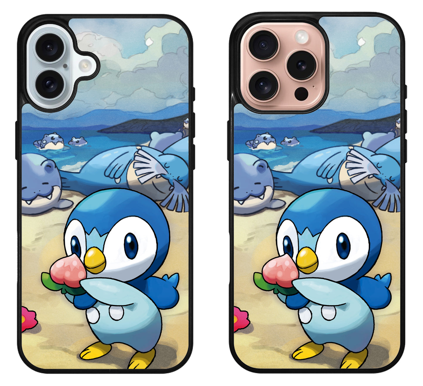 Piplup Pokemon Cover iPhone 16 | 16 Plus | 16 Pro | 16 Pro Max Case