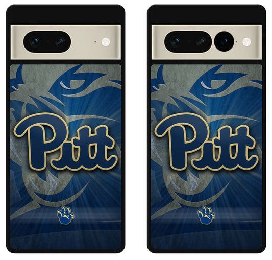 Pittsburgh Panther Background Google Pixel 7 | 7 Pro Case