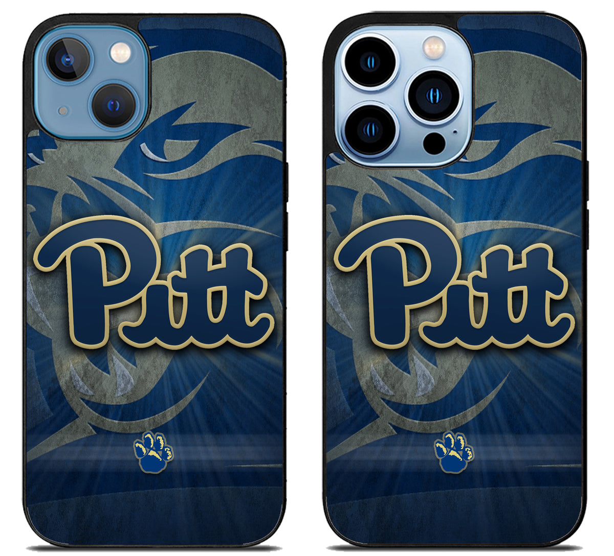 Pittsburgh Panther Background iPhone 13 | 13 Mini | 13 Pro | 13 Pro Max Case