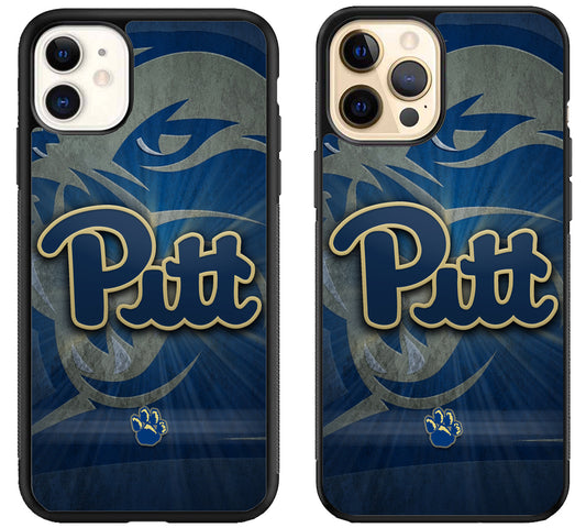 Pittsburgh Panther Background iPhone 12 | 12 Mini | 12 Pro | 12 Pro Max Case