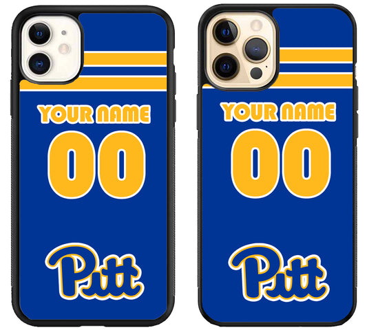 Custom Personalized Pittsburgh Panthers iPhone 12 | 12 Mini | 12 Pro | 12 Pro Max Case
