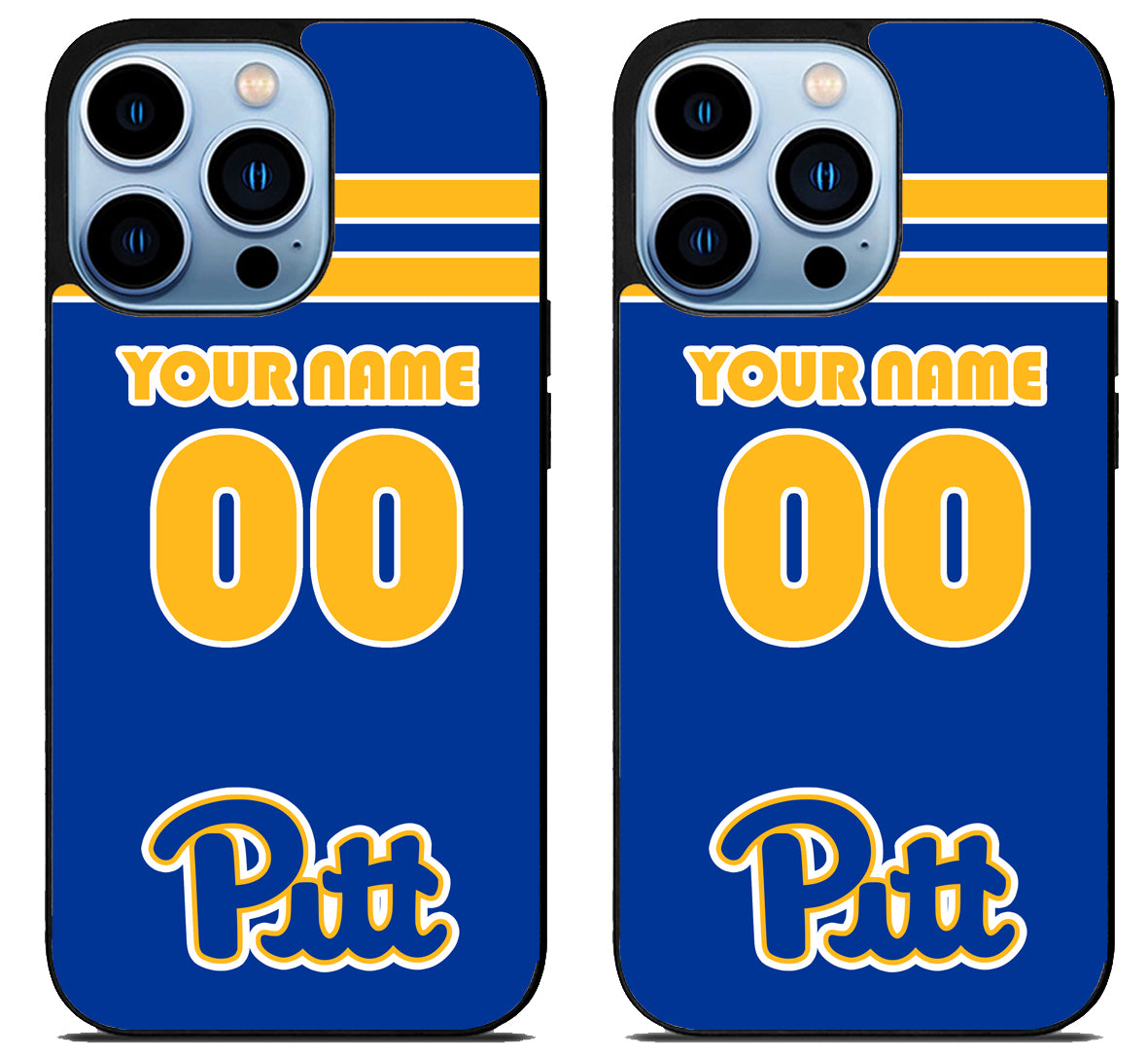 Custom Personalized Pittsburgh Panthers iPhone 15 Pro | iPhone 15 Pro Max Case