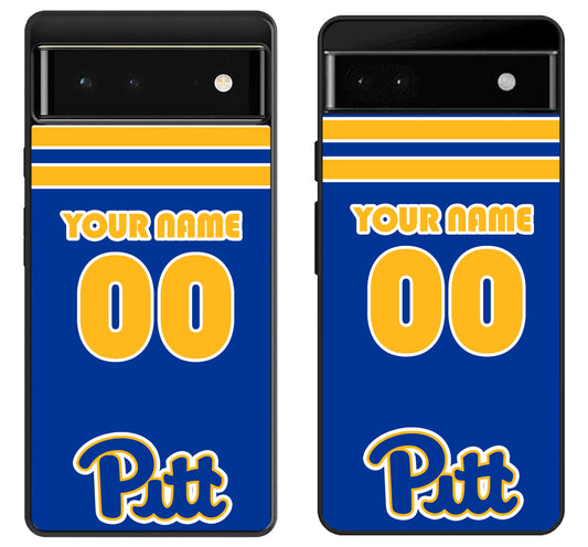 Custom Personalized Pittsburgh Panthers Google Pixel 6 | 6A | 6 Pro Case