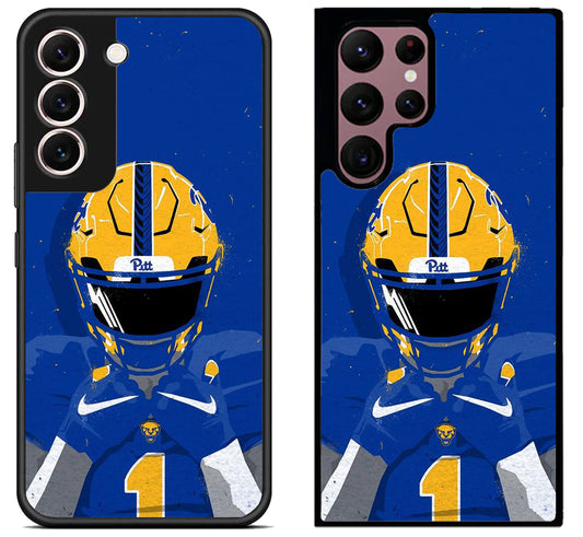Pittsburgh Panthers football Samsung Galaxy S22 | S22+ | S22 Ultra Case