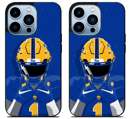 Pittsburgh Panthers footbal iPhone 15 Pro | iPhone 15 Pro Max Case