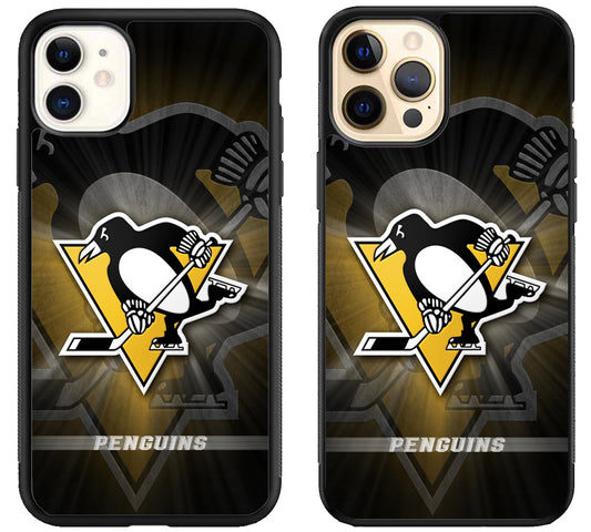 Pittsburgh Penguins Background iPhone 12 | 12 Mini | 12 Pro | 12 Pro Max Case