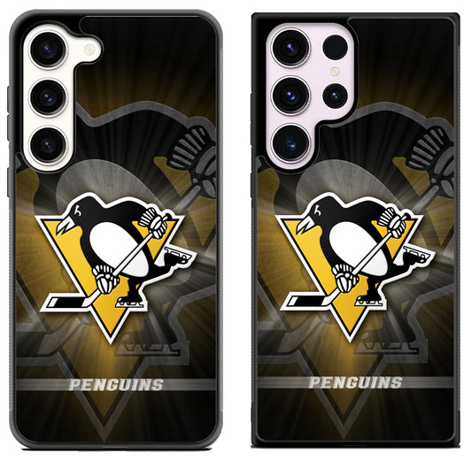 Pittsburgh Penguins Background Samsung Galaxy S23 | S23+ | S23 Ultra Case
