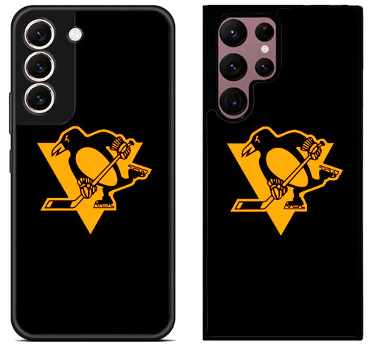 Pittsburgh Penguins Black Samsung Galaxy S22 | S22+ | S22 Ultra Case