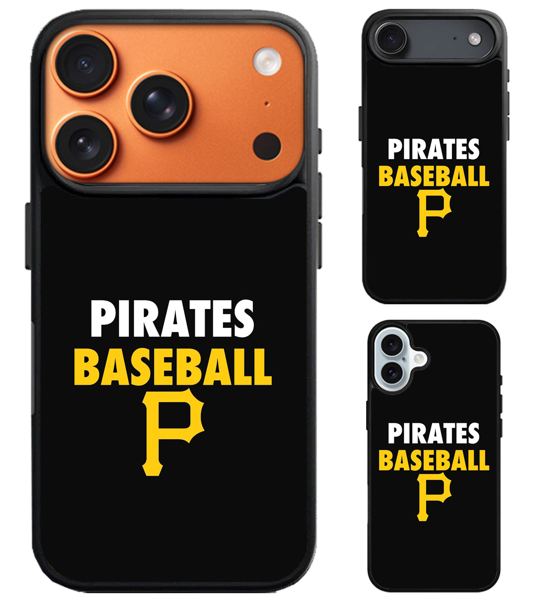 Pittsburgh Pirates Baseball iPhone Air | iPhone 17 | 17 Pro | 17 Pro Max Case