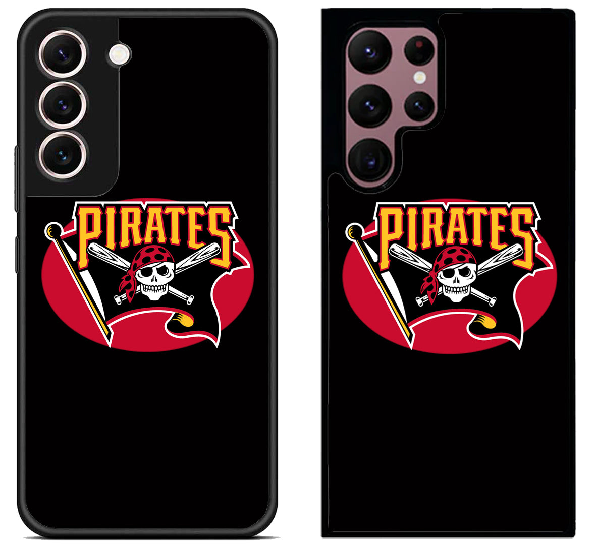 Pittsburgh Pirates Black Samsung Galaxy S22 | S22+ | S22 Ultra Case