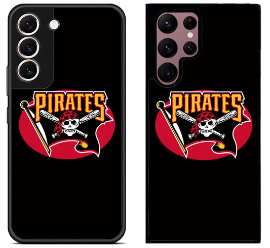 Pittsburgh Pirates Black Samsung Galaxy S22 | S22+ | S22 Ultra Case