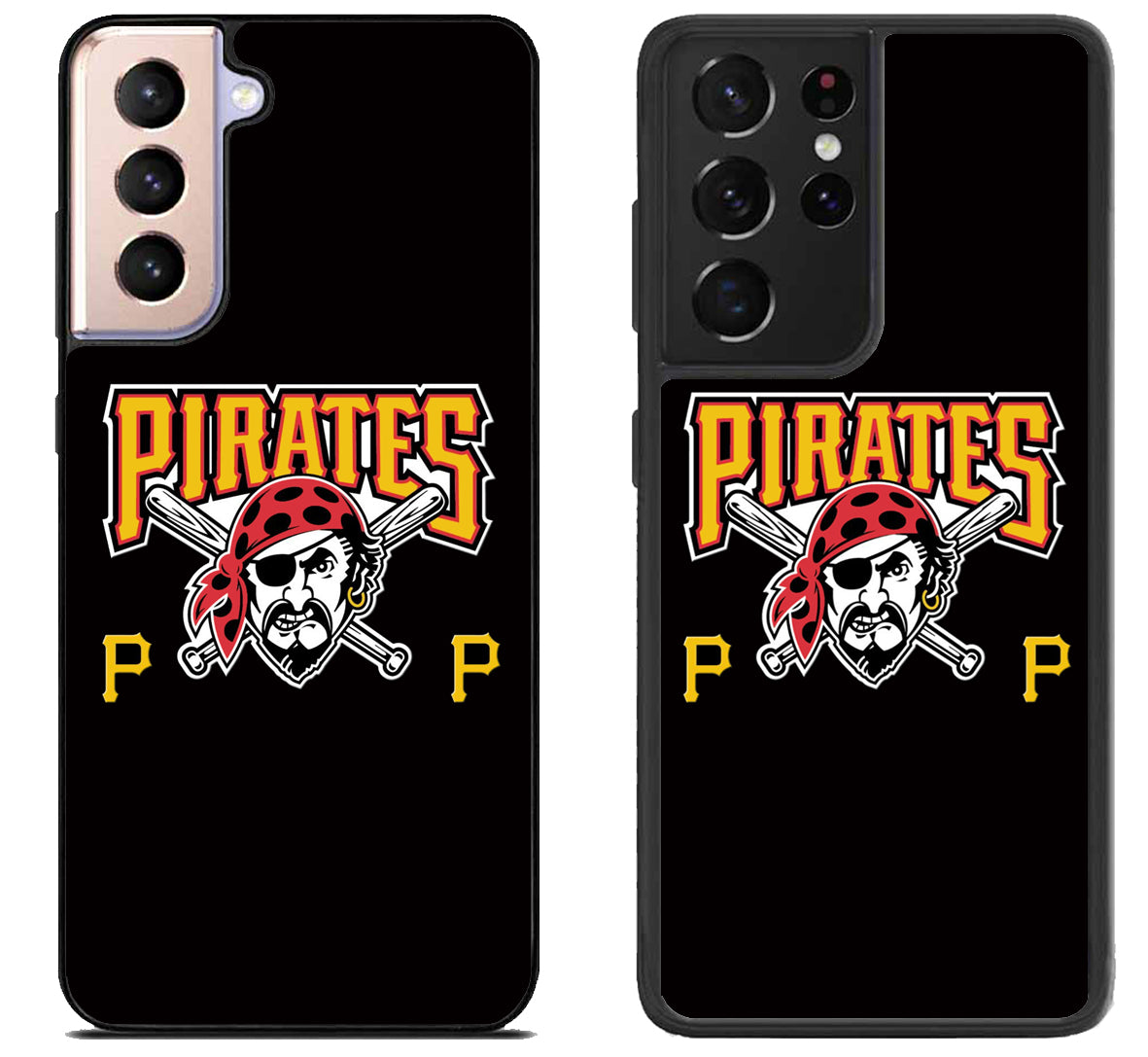 Pittsburgh Pirates Black Samsung Galaxy S21 | S21 FE | S21+ | S21 Ultra Case