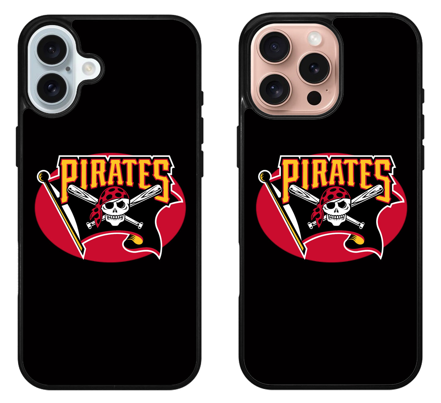 Pittsburgh Pirates Black iPhone 16 | 16 Plus | 16 Pro | 16 Pro Max Case