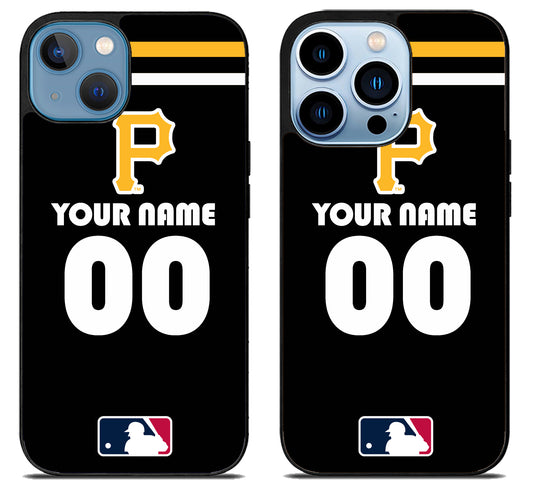 Custom Personalized Pittsburgh Pirates MLB iPhone 13 | 13 Mini | 13 Pro | 13 Pro Max Case