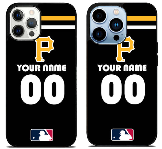 Custom Personalized Pittsburgh Pirates MLB iPhone 15 Pro | iPhone 15 Pro Max Case