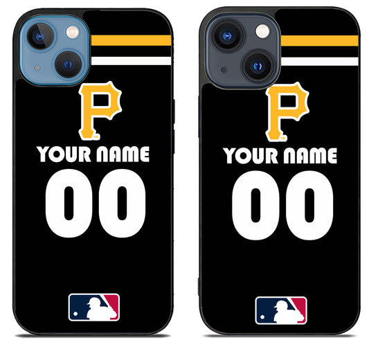 Custom Personalized Pittsburgh Pirates MLB iPhone 15 | iPhone 15 Plus Case