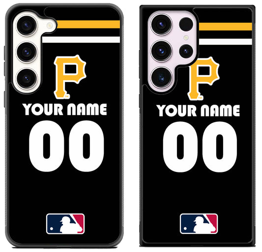 Custom Personalized Pittsburgh Pirates MLB Samsung Galaxy S23 | S23+ | S23 Ultra Case