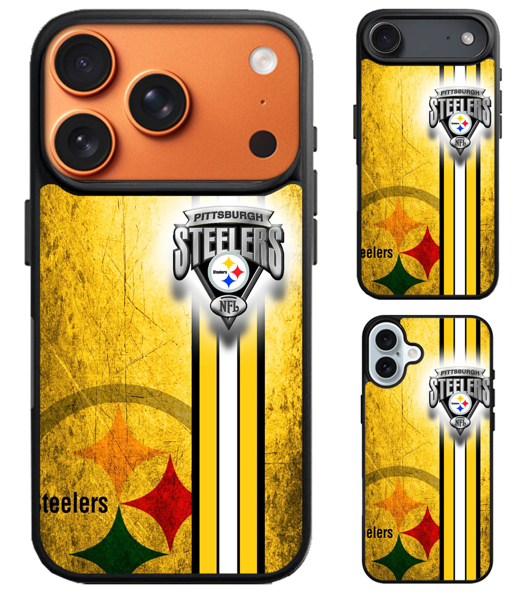 Pittsburgh Steelers Artwork iPhone Air | iPhone 17 | 17 Pro | 17 Pro Max Case