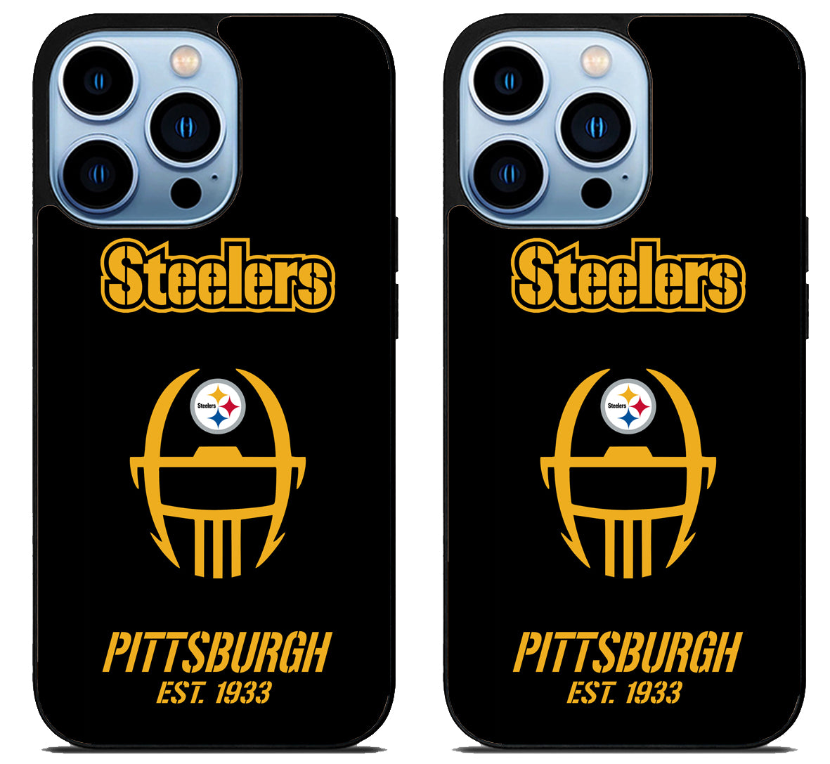 Pittsburgh Steelers Black iPhone 15 Pro | iPhone 15 Pro Max Case