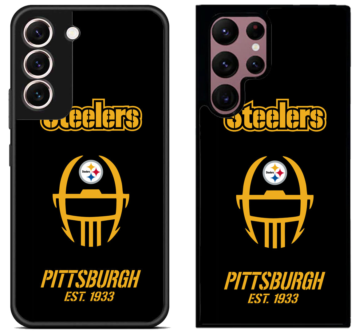 Pittsburgh Steelers Black Samsung Galaxy S22 | S22+ | S22 Ultra Case