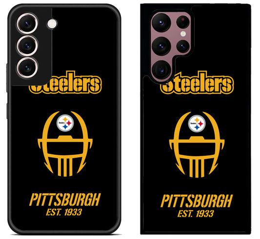 Pittsburgh Steelers Black Samsung Galaxy S22 | S22+ | S22 Ultra Case