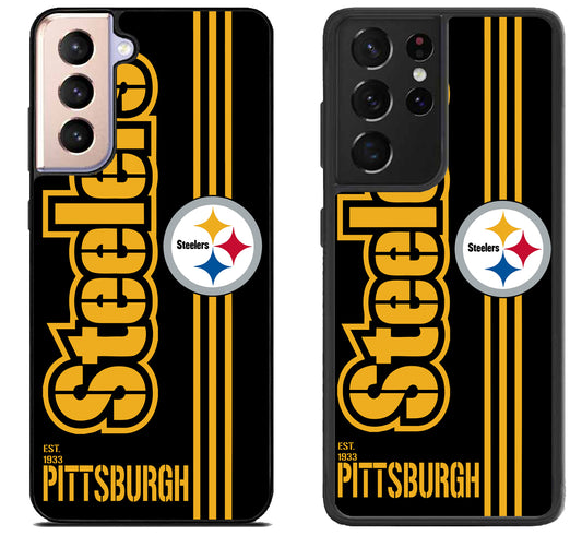 Pittsburgh Steelers Logo Cool Samsung Galaxy S21 | S21 FE | S21+ | S21 Ultra Case