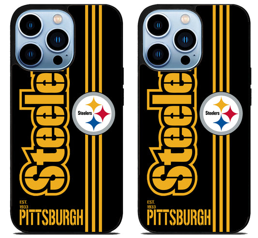 Pittsburgh Steelers Logo Cool iPhone 15 Pro | iPhone 15 Pro Max Case