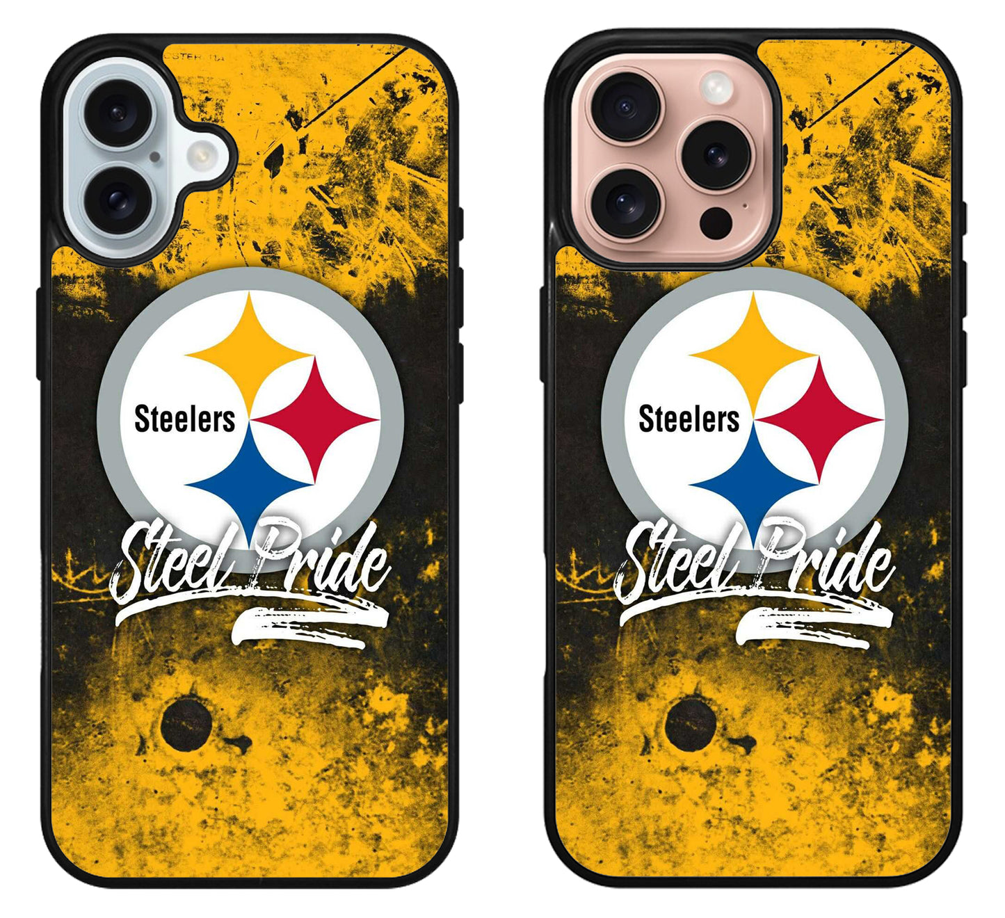 Pittsburgh Steelers Steel Pride iPhone 16 | 16 Plus | 16 Pro | 16 Pro Max Case