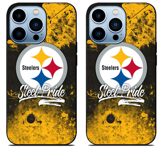 Pittsburgh Steelers Steel Pride iPhone 15 Pro | iPhone 15 Pro Max Case