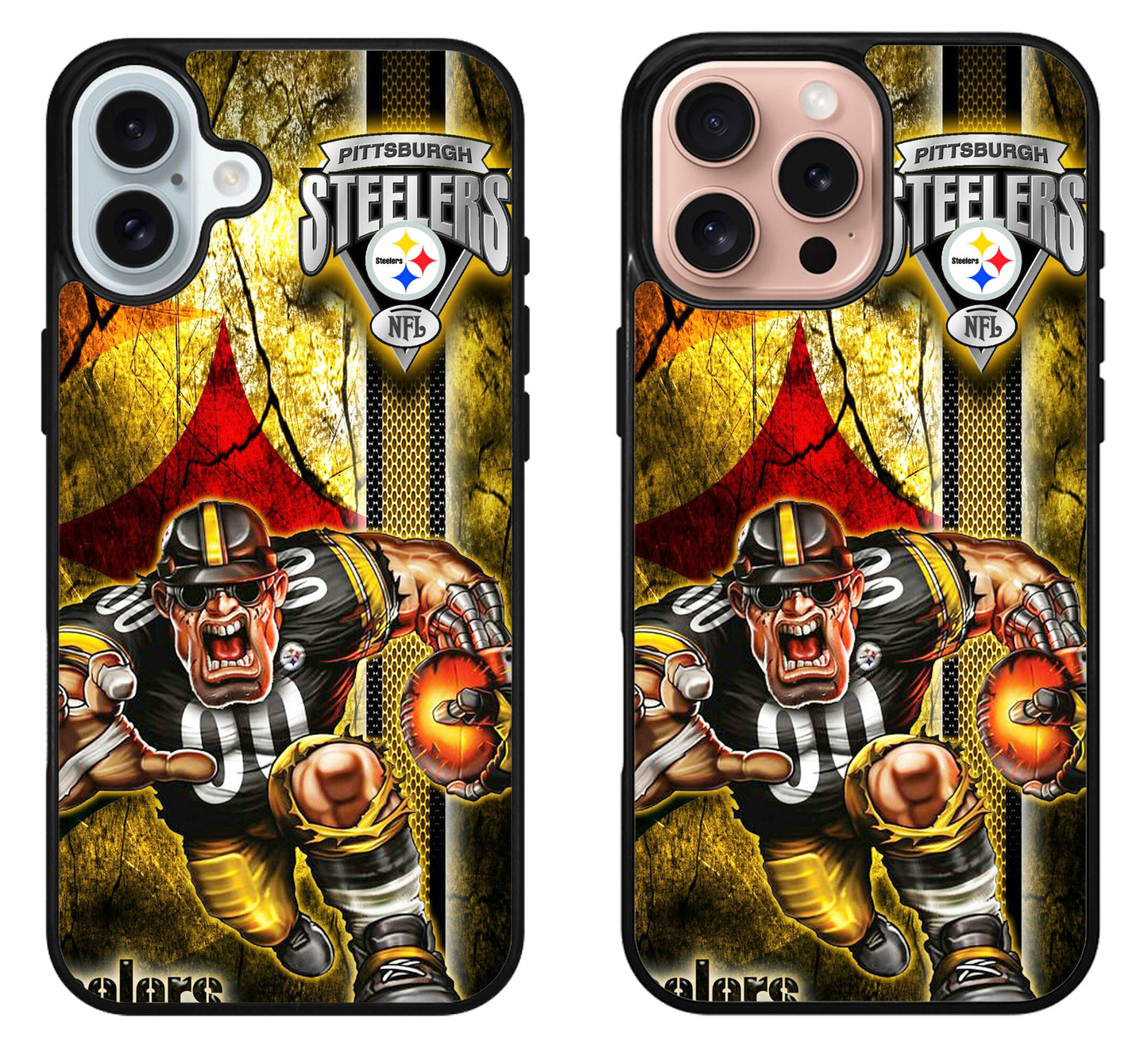Pittsburgh Steelers Stylish iPhone 16 | 16 Plus | 16 Pro | 16 Pro Max Case