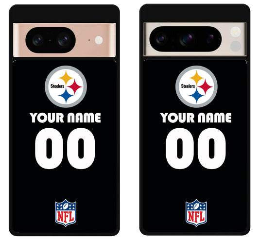 Custom Personalized Pittsburgh Steelers NFL Google Pixel 8 | 8 Pro Case