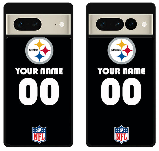 Custom Personalized Pittsburgh Steelers NFL Google Pixel 7 | 7 Pro Case
